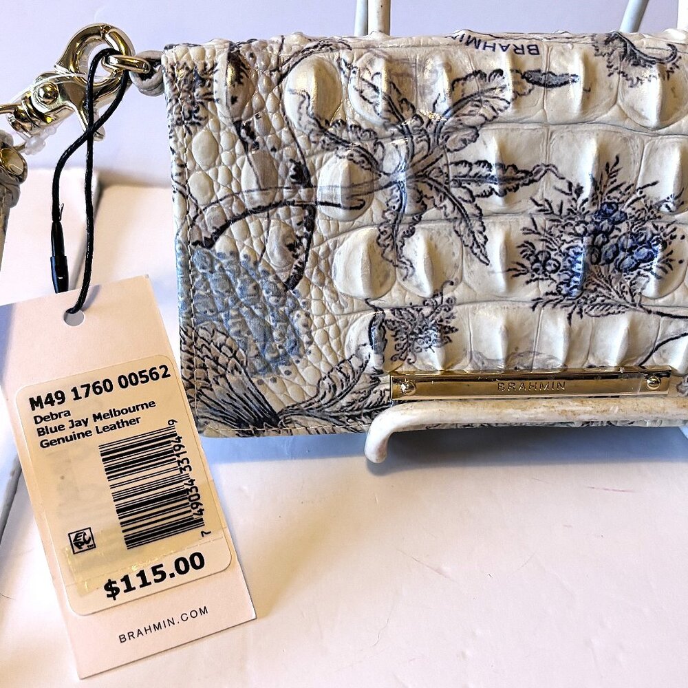 Brahmin Debra Blue Jay Melbourne Wallet